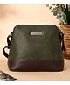 VISMIINTREND Shoulder Bag for Women, Girls Stylish Sling Crossbody Bag for Travel, Office & Reguler Use Pu Leather Handbag with Adjustable Strap - Green