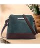 VISMIINTREND Shoulder Bag for Women, Girls Stylish Sling Crossbody Bag for Travel, Office & Reguler Use Pu Leather Handbag with Adjustable Strap - Teal