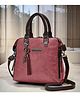 VISMIINTREND Women's Sling Bag with Detachable & Adjustable Strap Pu Leather Stylish Handbag for Travel, Office & Regular Use - Pink