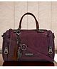 VISMIINTREND Women Stylish Handbag Pu Leather Crossbody Satchel Sling Bag for Office, Travel Use Anniversary, Birthday Gift for Wife - Wine