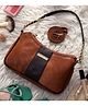 VISMIINTREND Women's Shoulder Bag Premium Pu Vegan Leather Stylish Side Hobo Purse Evening Party Handbag Birthday Anniversary Gift - Tan