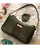 VISMIINTREND Women's Shoulder Bag Premium Pu Vegan Leather Stylish Side Hobo Purse Evening Party Handbag Birthday Anniversary Gift - Green