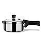 Stahl Xpress Cooker Triply Pressure Cooker Baby, Induction Cooker, Outer Lid Pressure Cooker 1.5 Liters, Induction & Gas Stove Compatible, 5 Years Warranty,Stainless steel,Silver