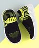 Jazzy Juniors Placement Striped Slip On Sneakers - Navy