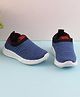 Jazzy Juniors Coloured Blocked Slip On Sneakers - Blue