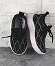 Jazzy Juniors Geometric Designed Slip On Sneakers - Black