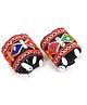 SKD Set Of 2 Navratri Theme Mirror Work & Shell Applique Detailed Handcuffs - Multi Colour