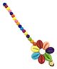 SKD Beaded & Cowrie Shell Embellished Maang Teeka - Multi Colour
