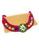 SKD Navratri Theme Cowrie Shell Embellished & Mirror Work Detailed Choker - Green