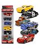 ADKD Mini Metal Free Wheel Die Cast Car For Kids Pack Of 6 - Multicolor