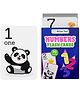 WiseTed Numbers Flash Cards - 30 cards