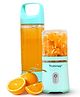 Truesnap BOLT Portable Smoothie Blender | 500ml + 350ml Bottle Set, 230W Motor, USB-C Rechargeable, One-Touch Pulse Blend, 6-Blade Stainless Steel, Travel & Gym Ready