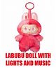 Negocio Authentic Labubu  LIGHT MUSIC Generation Dolls- the Monsters Big Into Energy Vinyl Plush Keychain Toys - PACK OF 1 -COLOR MAY VARY