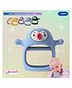 Puchku Penguin Shaped Never Drop Silicone Baby Teething Toy , Gum Soothing for Babies ( Pack of 1 , Random color)