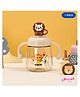 Puchku Twin Handle Training Soft Milk Cup Sipper- 300 ml ( Pack of 1 , Brown)