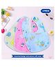 Puchku Baby Multiple Design Printed Waterproof Bib - ( 3 Piece, Random Color)