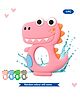 Puchku Baby Dinosaur Shaped Silicon BPA Free Teether (Pack of 1 , Random Color)
