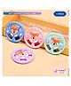 Puchku Baby Round Silicon BPA Free Teether (Pack of 1 , Random Color)