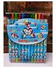 Funcart Unicorn Blue Rolling Crayons for Kids Coloring Crayons Multicolor - Pack of 12