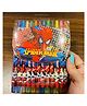 Funcart Spiderman Theme Rolling Crayons multicolor - Pack of 12