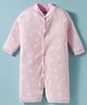 Kidi Wav Full Sleeves Polka Dots Printed Romper - Pink