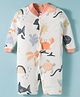 Kidi Wav Full Sleeves Sea Life Theme Printed Romper - Multi Colour