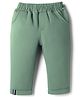Ollypop Textile Knit Full Length Solid Color Trouser - Mint