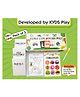 KYDS PLAY Infant Exploration 3 Set of 36 Double sided Flash cards, Marker Pen, Stickers, Colouring Sheets