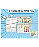 KYDS Play My First Learning Pack 6 Set of 36 Double sided Flash cards, Marker Pen, Stickers, Colouring Sheets
