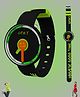 Spiky Colour Blocked Analogue Watch - Black