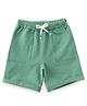 JusCubs Cotton Knit Solid Shorts - Green