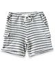 JusCubs Cotton Knit Cargo Striped Shorts - Grey
