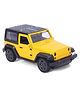 Olive Toys Die Cast 1:36 Scale Wrangler Model Car With Pull-Back - Yellow