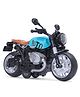 Olive Toys Die Cast 1:12 Scale Metal BMW SCOOTERS Motorcycle with Sound Light and Pull-back Feature - Blue