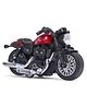 Olive Toys Die Cast Alloy Harley Davidson Friction Bike  - Red