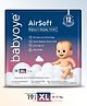 Babyoye Air Soft Premium Pant Style Diapers Extra Large- 19 Pieces | All Night Dryness | Prevents Diaper Rash | Upto 12 Hr Leakage Protection | Super Soft & Comfy | Quick Absorption
