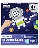 Binca Dotties Dot Art Activity Kit - Space, 1500+ Stickers, 8 Mess-Free Activities, DIY Dot Sticker Art for Toddlers