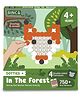 Binca Dotties Dot Art Activity Kit, 750+ Stickers, Forest Animals Mess-Free Activities, DIY Dot Sticker Art for Toddlers