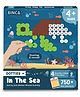 Binca Dotties Dot Art Activity Kit, 750+ Stickers, Underwater Animals Mess-Free Activities, DIY Dot Sticker Art for Toddlers