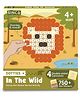 Binca Dotties Dot Art Activity Kit, 750+ Stickers, Wild Animals Mess-Free Activities, DIY Dot Sticker Art for Toddlers