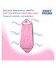 Disney by Baby Tales Terry Hooded Bath Towel with Embroidery L 76 x B 76 cm - Light Pink