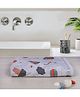 Rangoli 100% Cotton Knit Food Design Baby Towel - Grey