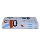 Rangoli Super Soft 100% Cotton Baby Towel Construction Theme Blue