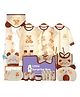 Little Surprise Box Brown Cream Lovely Bear Theme Newborn Baby Girl/Boy Hamper 0-12 Month- Brown