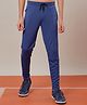 Technosport Knit Solid Breathable & Moisture Wicking Sports Track Pants - Blue