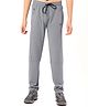 Technosport Knit Solid Breathable & Moisture Wicking Sports Track Pants - Light Grey