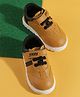 Jazzy Juniors Colour Blocked Velcro Closure Shoes - Yellow