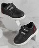 Jazzy Juniors Solid Velcro Closure Shoes - Black