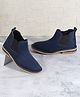Jazzy Juniors Solid Boots - Navy