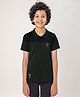 Technosport Knit Half Sleeves Colour Blocked Breathable & Quick Dry Sports Polo Tee - Dark Green